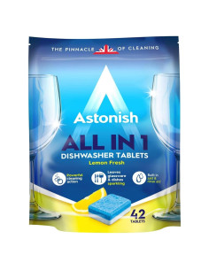 Tabletas para Lavavajillas Astonish 42 Unidades Limón Todo en 1