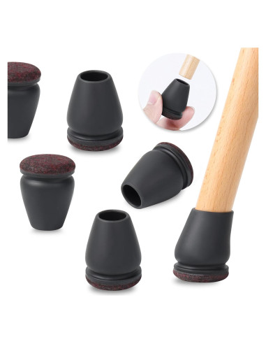 Ezprotekt 24 Protectores de Suelo de Silicona para Muebles