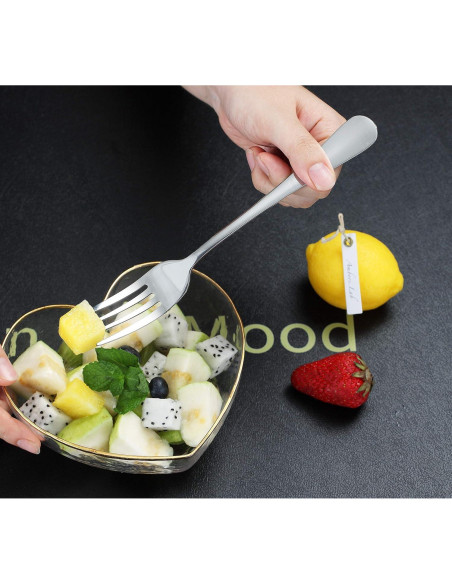 Juego de 6 Tenedores de Cena Kyraton 20.77 cm Acero Inoxidable