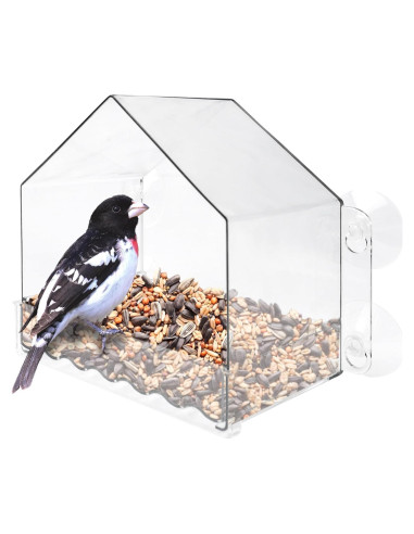 Comedero para Aves de Ventana Nature's Way Clear View 2 Tazas
