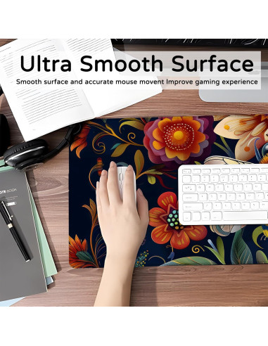 Alfombrilla de Ratón Grande MIEPOS Abeja 80x30 cm Antideslizante