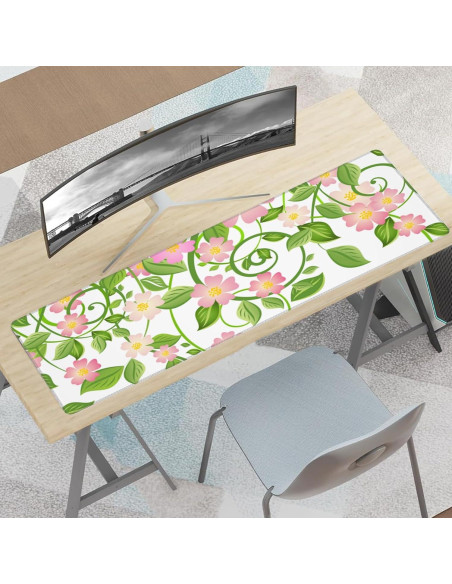 Alfombrilla de Ratón Grande MIEPOS Abeja 80x30 cm Antideslizante