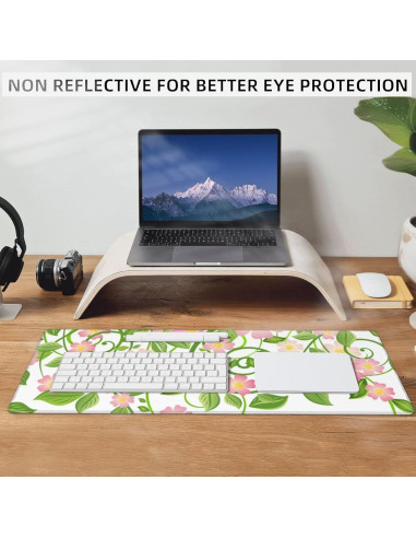 Alfombrilla de Ratón Grande MIEPOS Abeja 80x30 cm Antideslizante