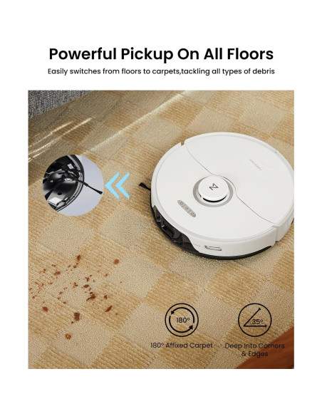 Paquete de 5 cepillos laterales Rrochio para aspiradoras Roborock Paquete de 5 cepillos laterales Rrochio para aspiradoras Roborock