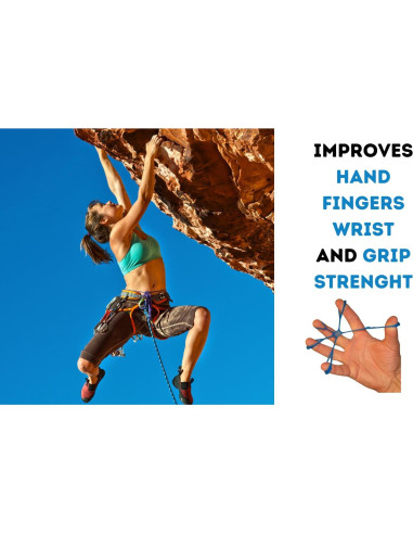 FlexEx Sport Ejercitador de Manos - Fortalecedor de Agarre