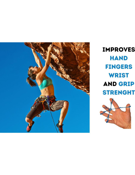 FlexEx Sport Ejercitador de Manos - Fortalecedor de Agarre