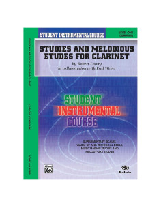 Studies and Melodious Etudes for Clarinet, Level 1 (Student Instrumental Course)