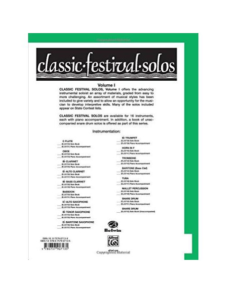 Studies and Melodious Etudes for Clarinet, Level 1 (Student Instrumental Course)