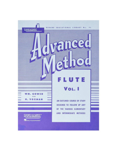 Rubank Advanced Method: Flute, Vol. 1 (Rubank Educational Library, No. 95)