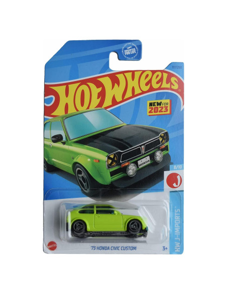 Hot Wheels Honda Civic Custom 1973 Escala 1:64 Metal