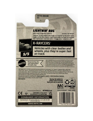 Hot Wheels Bicho Relámpago X-Raycers 2022 218/250