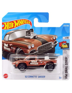 Hot Wheels 2022 - Corvette Gasser '62 - 36.3g - 15.2x15.2x10.2cm