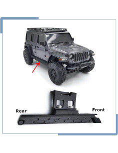 Pedales Lateral Rock Sliders Zolikar para Kyosho Mini Z 1/24 2