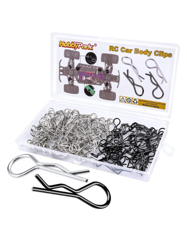 Clips Universales para Carro RC HobbyPark 150 Piezas