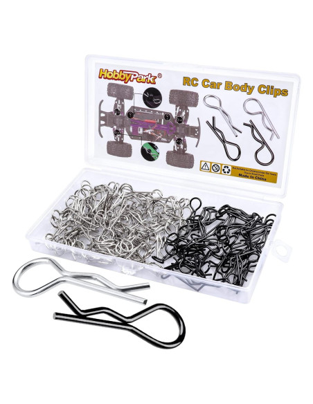 Clips Universales para Carro RC HobbyPark 150 Piezas