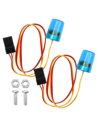 Luz de Alarma LED Rotativa Vgoohobby para Coche RC 2 Pcs