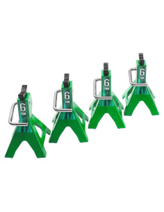 4 Soportes de Juguete RC Vgoohobby Metal Simulación Verde