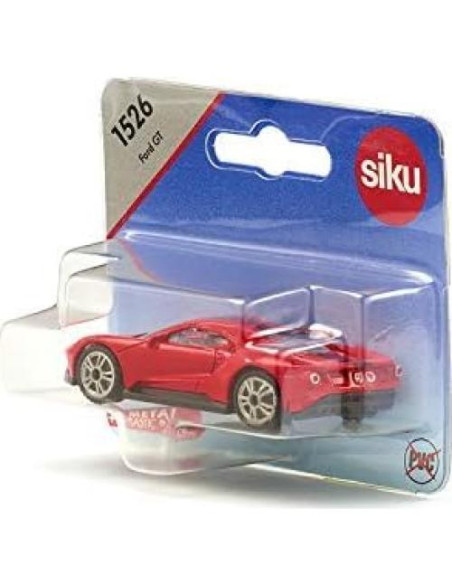 Siku 1526 Ford GT Clásico Deportivo Metal Rojo 7.7cm