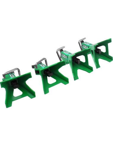 4 Soportes de Juguete RC Vgoohobby Metal Simulación Verde