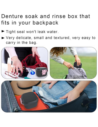 Taza para Dentaduras BVN con Filtro y Almacenamiento Mejorado