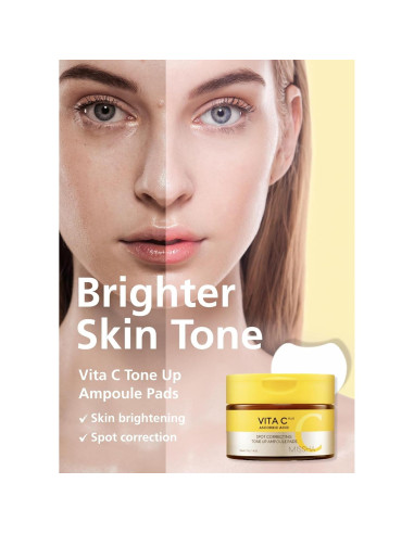 Discos Exfoliantes Missha Vita C - 80 unidades, Hidratantes