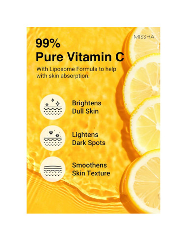 Discos Exfoliantes Missha Vita C - 80 unidades, Hidratantes