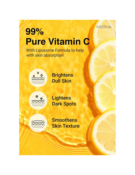 Discos Exfoliantes Missha Vita C - 80 unidades, Hidratantes