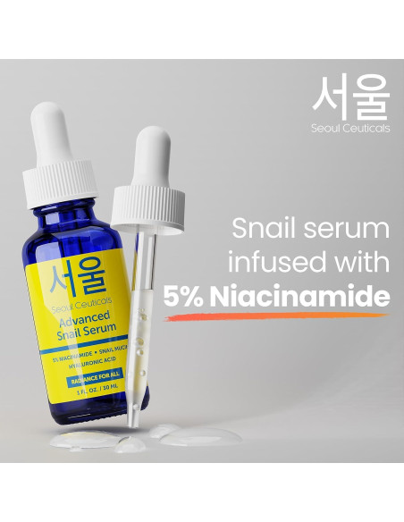 Suero Facial SeoulCeuticals 5% Niacinamida 30ml - Antienvejecimiento