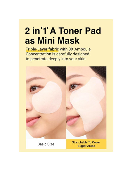 Discos Exfoliantes Missha Vita C - 80 unidades, Hidratantes