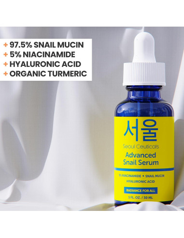 Suero Facial SeoulCeuticals 5% Niacinamida 30ml - Antienvejecimiento