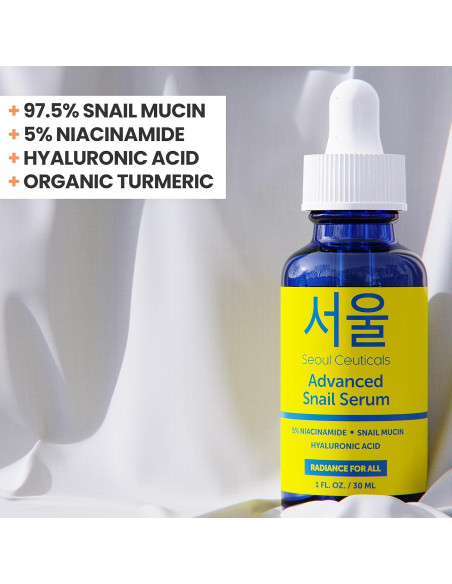 Suero Facial SeoulCeuticals 5% Niacinamida 30ml - Antienvejecimiento