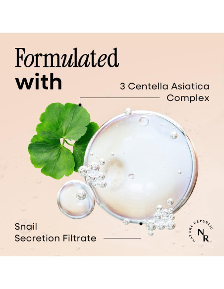 Conjunto de Cuidado Facial Nature Republic - Mucina de Caracol y Niacinamida