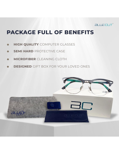 Gafas de Bloqueo de Luz Azul Blue Cut - Unisex, Antifatiga Gafas de Bloqueo de Luz Azul Blue Cut - Unisex, Antifatiga