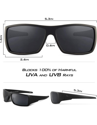 Gafas de sol polarizadas KastKing Iditarod y Osage UV400