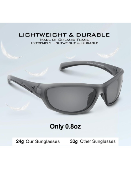 Gafas de sol polarizadas KastKing Hiwassee para hombres