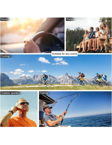 Gafas de Sol Deportivas MIRYEA Fotoquímicas Polarizadas UV400