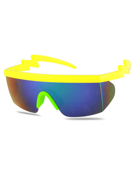 Gafas de Sol Retro ShadyVEU Espejadas UV400 Unisex Amarillo Gafas de Sol Retro ShadyVEU Espejadas UV400 Unisex Amarillo