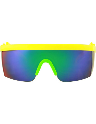 Gafas de Sol Retro ShadyVEU Espejadas UV400 Unisex Amarillo