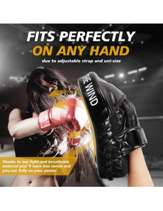 Mitones de Boxeo FIVING - Almohadillas Curvadas Unisex 2
