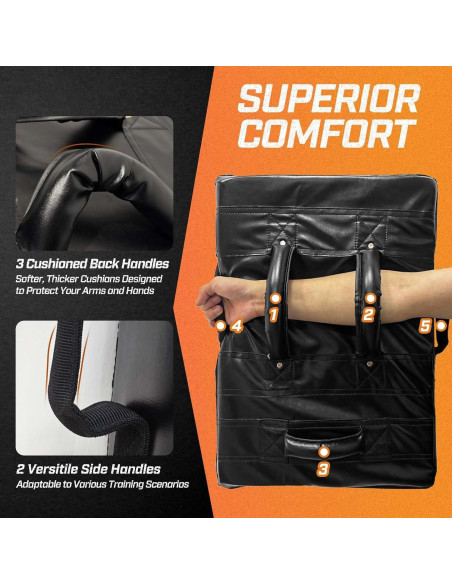 Pad de Bloqueo AKABIKE para Fútbol y Artes Marciales 61x41cm Pad de Bloqueo AKABIKE para Fútbol y Artes Marciales 61x41cm