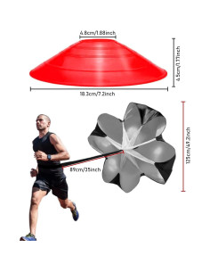 Conjunto de Entrenamiento de Velocidad y Agilidad Rainmae 2