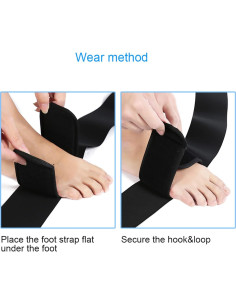 Correa de Ejercicio de Estiramiento Haosie 1m Ajustable 2