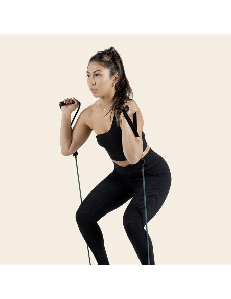 Bandas de Resistencia Retrospec Train 5pc con Mangos y Ancla