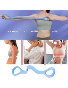 Banda de Resistencia en Figura 8 Kvittra Azul 4.5-9.1kg 2