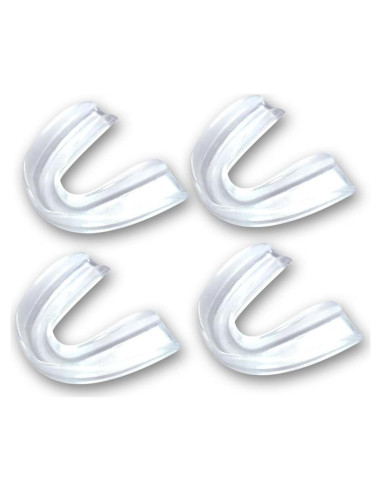 4 Protectores Bucales Moldeables Zooshine Chroma para Deportes