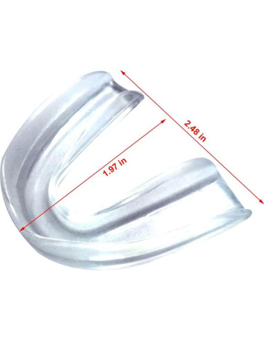 4 Protectores Bucales Moldeables Zooshine Chroma para Deportes