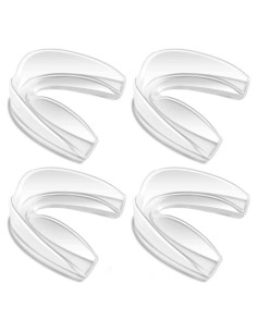 Protector Bucal Coolrunner, Paquete de 4 Moldables para Deportes