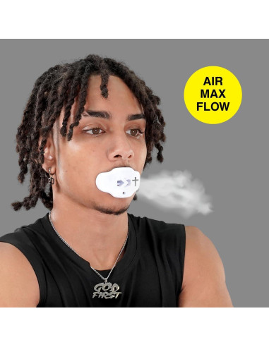 Protector Bucal Deportivo SLEEFS Juvenil Blanco - Sin Hervir