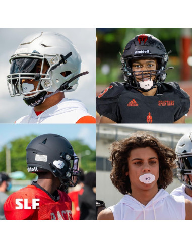 Protector Bucal Deportivo SLEEFS Juvenil Blanco - Sin Hervir