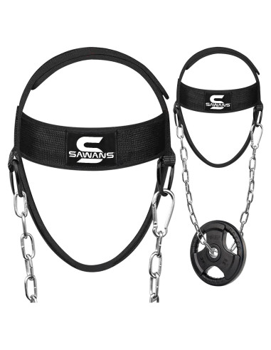 Arnés de Entrenamiento de Cuello SAWANS - Ajustable, Neopreno